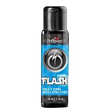 Стимулирующий гель Flash Menta Extra Forte с ароматом мяты и эффектом вибрации - 35 мл.